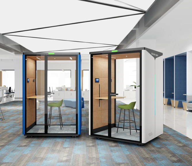 Telebooth office station 1-2 person office pod Telebooth office station 1-2 person office pod